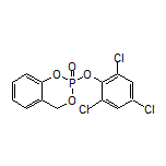 2-(2,4,6-Trichlorophenoxy)-4H-benzo[d][1,3,2]dioxaphosphinine 2-Oxide