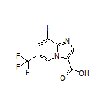 8-Iodo-6-(trifluoromethyl)imidazo[1,2-a]pyridine-3-carboxylic Acid