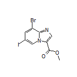 Methyl 8-Bromo-6-iodoimidazo[1,2-a]pyridine-3-carboxylate