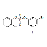 2-(3-Bromo-5-fluorophenoxy)-4H-benzo[d][1,3,2]dioxaphosphinine 2-Oxide