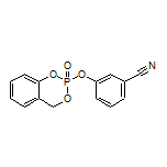 3-[(2-Oxido-4H-benzo[d][1,3,2]dioxaphosphinin-2-yl)oxy]benzonitrile