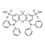 4,5-Bis(diphenylphosphino)-9,9-dimethyl-9H-xanthene-2,7-disulfonic Acid