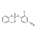 3-Fluoro-4-[(2-oxido-4H-benzo[d][1,3,2]dioxaphosphinin-2-yl)oxy]benzonitrile