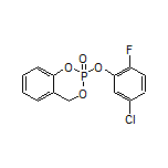 2-(5-Chloro-2-fluorophenoxy)-4H-benzo[d][1,3,2]dioxaphosphinine 2-Oxide