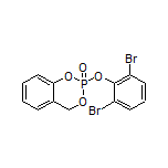 2-(2,6-Dibromophenoxy)-4H-benzo[d][1,3,2]dioxaphosphinine 2-Oxide