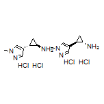 (1R,2S)-rel-2-(1-Methyl-4-pyrazolyl)cyclopropanamine Dihydrochloride