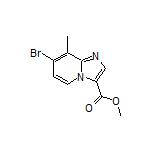 Methyl 7-Bromo-8-methylimidazo[1,2-a]pyridine-3-carboxylate