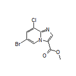 Methyl 6-Bromo-8-chloroimidazo[1,2-a]pyridine-3-carboxylate