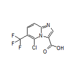 5-Chloro-6-(trifluoromethyl)imidazo[1,2-a]pyridine-3-carboxylic Acid