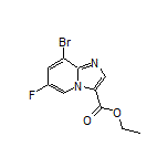 Ethyl 8-Bromo-6-fluoroimidazo[1,2-a]pyridine-3-carboxylate