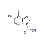 7-Chloro-8-iodoimidazo[1,2-a]pyridine-3-carboxylic Acid