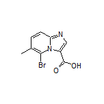 5-Bromo-6-methylimidazo[1,2-a]pyridine-3-carboxylic Acid