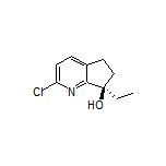 (R)-2-Chloro-7-ethyl-6,7-dihydro-5H-cyclopenta[b]pyridin-7-ol