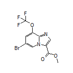 Methyl 6-Bromo-8-(trifluoromethoxy)imidazo[1,2-a]pyridine-3-carboxylate