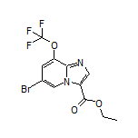 Ethyl 6-Bromo-8-(trifluoromethoxy)imidazo[1,2-a]pyridine-3-carboxylate