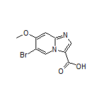 6-Bromo-7-methoxyimidazo[1,2-a]pyridine-3-carboxylic Acid