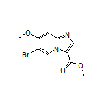 Methyl 6-Bromo-7-methoxyimidazo[1,2-a]pyridine-3-carboxylate