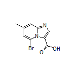 5-Bromo-7-methylimidazo[1,2-a]pyridine-3-carboxylic Acid