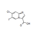 7-Chloro-6-iodoimidazo[1,2-a]pyridine-3-carboxylic Acid