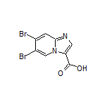 6,7-Dibromoimidazo[1,2-a]pyridine-3-carboxylic Acid