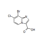 8-Bromo-7-chloroimidazo[1,2-a]pyridine-3-carboxylic Acid