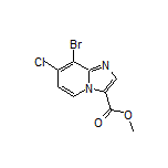 Methyl 8-Bromo-7-chloroimidazo[1,2-a]pyridine-3-carboxylate