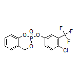 2-[4-Chloro-3-(trifluoromethyl)phenoxy]-4H-benzo[d][1,3,2]dioxaphosphinine 2-Oxide