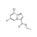 Ethyl 8-Chloro-6-fluoroimidazo[1,2-a]pyridine-3-carboxylate