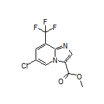 Methyl 6-Chloro-8-(trifluoromethyl)imidazo[1,2-a]pyridine-3-carboxylate