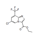 Ethyl 6-Chloro-8-(trifluoromethyl)imidazo[1,2-a]pyridine-3-carboxylate