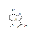 8-Bromo-5-methoxyimidazo[1,2-a]pyridine-3-carboxylic Acid