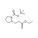 Ethyl 3-(1-Boc-2-pyrrolidinyl)propanoate