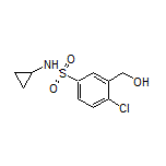 4-Chloro-N-cyclopropyl-3-(hydroxymethyl)benzenesulfonamide