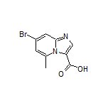 7-Bromo-5-methylimidazo[1,2-a]pyridine-3-carboxylic Acid