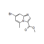 Methyl 7-Bromo-5-methylimidazo[1,2-a]pyridine-3-carboxylate