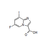 6-Fluoro-8-iodoimidazo[1,2-a]pyridine-3-carboxylic Acid