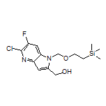 [5-Chloro-6-fluoro-1-[[2-(trimethylsilyl)ethoxy]methyl]-4-azaindole-2-yl]methanol