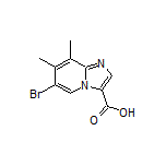 6-Bromo-7,8-dimethylimidazo[1,2-a]pyridine-3-carboxylic Acid