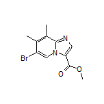 Methyl 6-Bromo-7,8-dimethylimidazo[1,2-a]pyridine-3-carboxylate