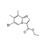 Ethyl 6-Bromo-7,8-dimethylimidazo[1,2-a]pyridine-3-carboxylate