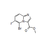 Methyl 5-Bromo-6-iodoimidazo[1,2-a]pyridine-3-carboxylate