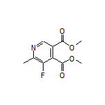 Dimethyl 5-Fluoro-6-methylpyridine-3,4-dicarboxylate