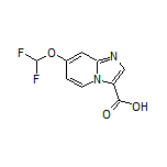 7-(Difluoromethoxy)imidazo[1,2-a]pyridine-3-carboxylic Acid