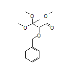 Methyl 2-(Benzyloxy)-3,3-dimethoxybutanoate