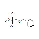 2-(Benzyloxy)-3,3-dimethoxy-1-butanol