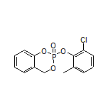 2-(2-Chloro-6-methylphenoxy)-4H-benzo[d][1,3,2]dioxaphosphinine 2-Oxide