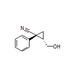 (1R,2S)-2-(Hydroxymethyl)-1-phenylcyclopropanecarbonitrile