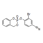 3-Bromo-4-[(2-oxido-4H-benzo[d][1,3,2]dioxaphosphinin-2-yl)oxy]benzonitrile