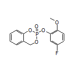 2-(5-Fluoro-2-methoxyphenoxy)-4H-benzo[d][1,3,2]dioxaphosphinine 2-Oxide