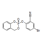 5-Bromo-2-[(2-oxido-4H-benzo[d][1,3,2]dioxaphosphinin-2-yl)oxy]benzonitrile